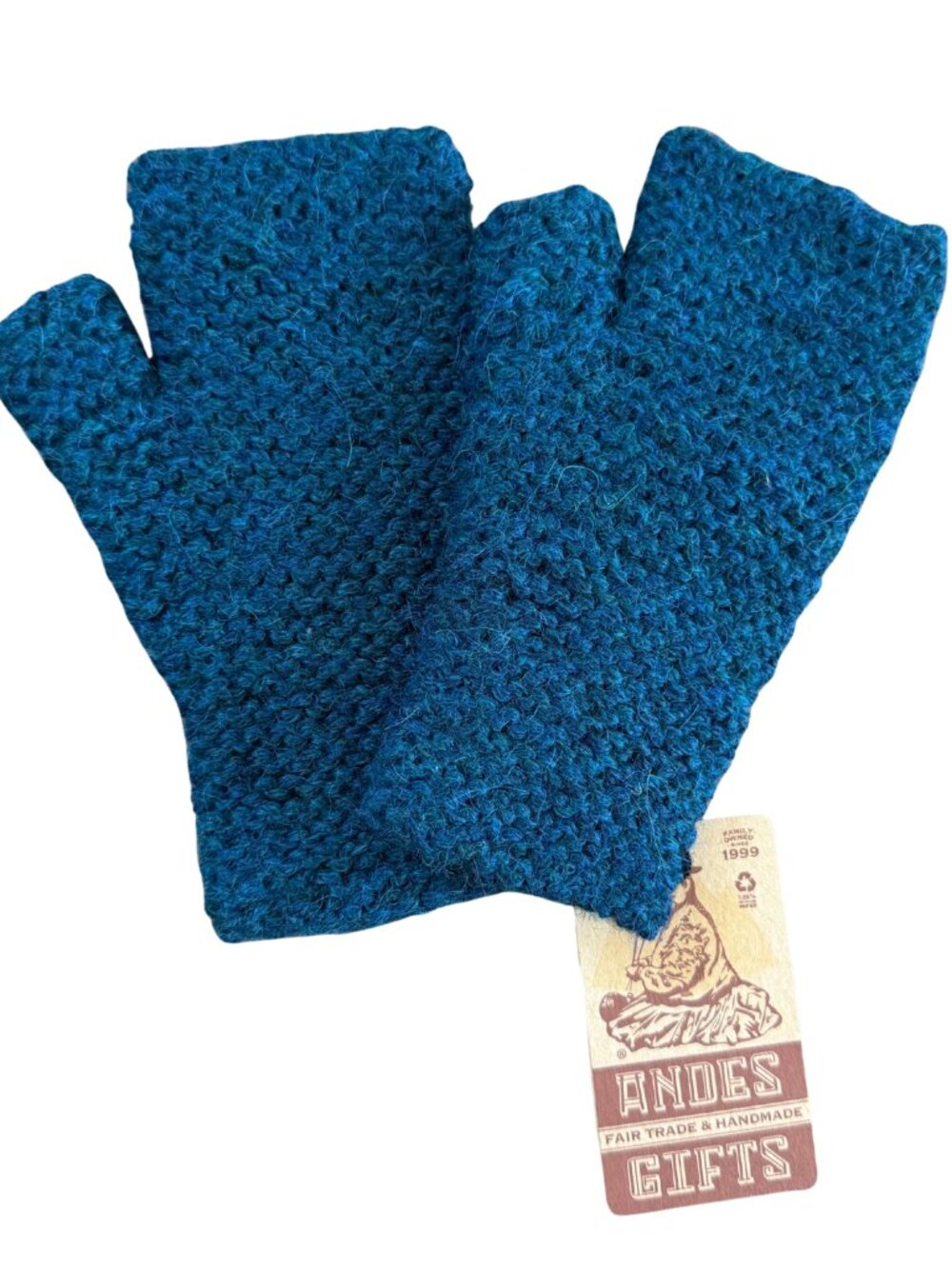 Andes Gifts Handmade Knit Fingerless Gloves